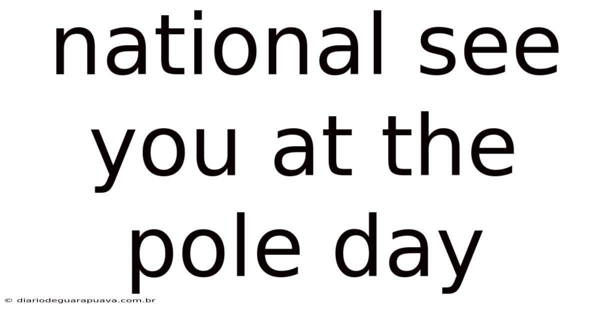National See You At The Pole Day