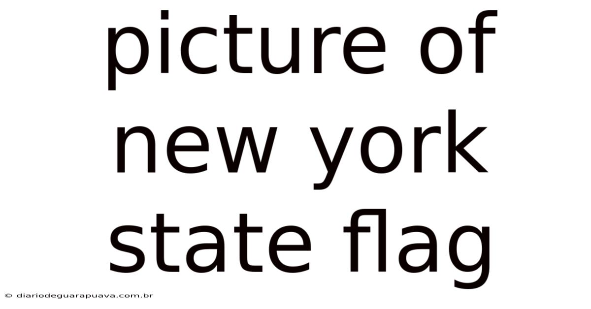 Picture Of New York State Flag