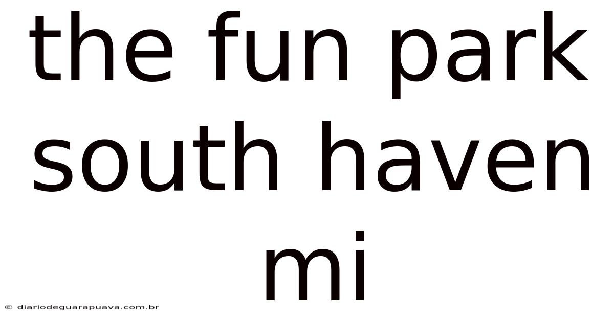 The Fun Park South Haven Mi