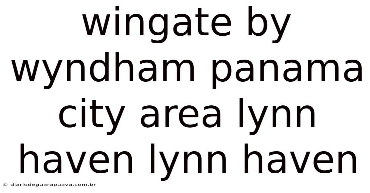 Wingate By Wyndham Panama City Area Lynn Haven Lynn Haven
